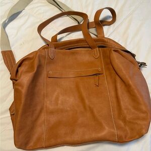 Tan Weekender Bag